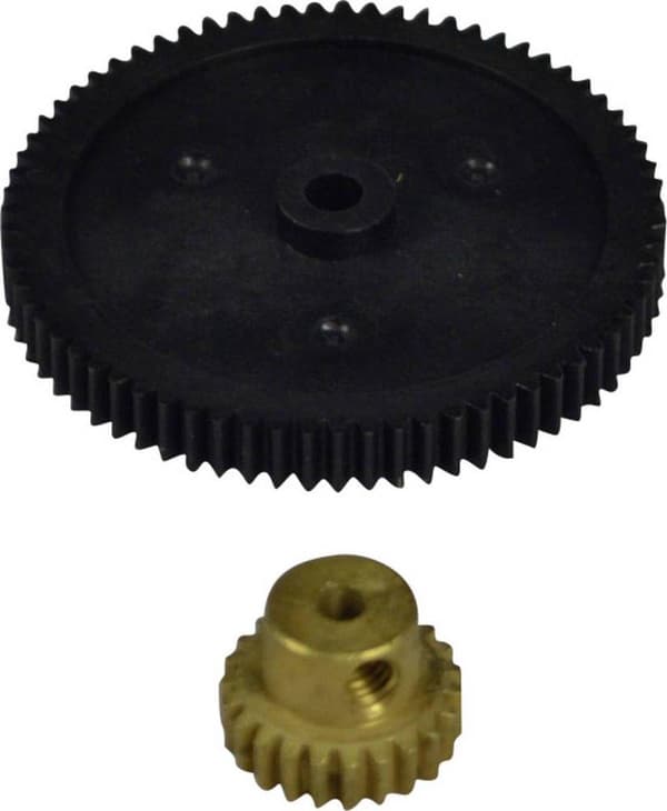 Reely 10472+10323+RH5117 Reservedel Tandhjul 70 tænder + motordrev