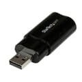 Pikkukuva 2 / 5: StarTech.com USB-äänisovitin - Ulkoinen USB-äänikortti - Musta - Äänikortti - Stereo - USB2.0 (ICUSBAUDIOB)