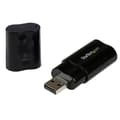 Pikkukuva 1 / 5: StarTech.com USB-äänisovitin - Ulkoinen USB-äänikortti - Musta - Äänikortti - Stereo - USB2.0 (ICUSBAUDIOB)