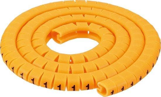 InLine - Kaapelimerkit 2,0-3,0 mm - Nro 0-9 - 1000 kappaletta (59961D)