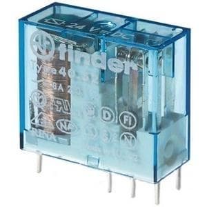 Finder PCB relæ 24 V/DC 8 A 2 skiftekontakter 40.52.9.024.5000 1 stk. (40.52.9.024.5000)
