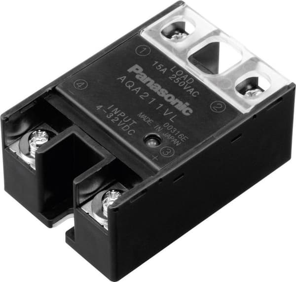 Panasonic Semiconductor relæ AQA611VL 40 A Koblingsspænding (maks.): 250 V/AC Kobling i tilfælde af overbelastning 1 stk.