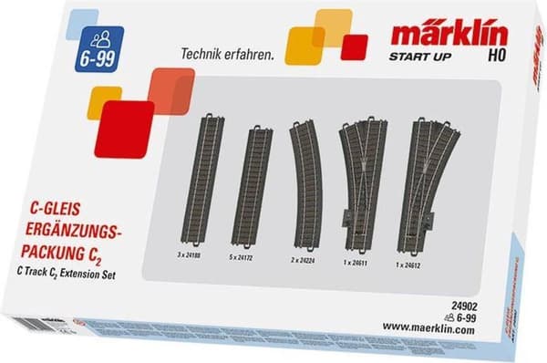 Märklin H0 Sporsæt C2 24902