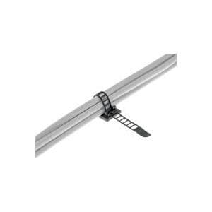 InLine - Kabelbinderklemme - 85 mm - Sort - (pakke med 10) (59969D)