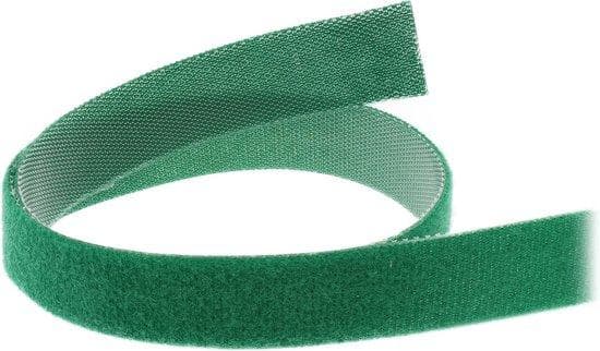 InLine® kabelbindere, velcrobånd, 10 meter, 16 mm, grøn (599434C)