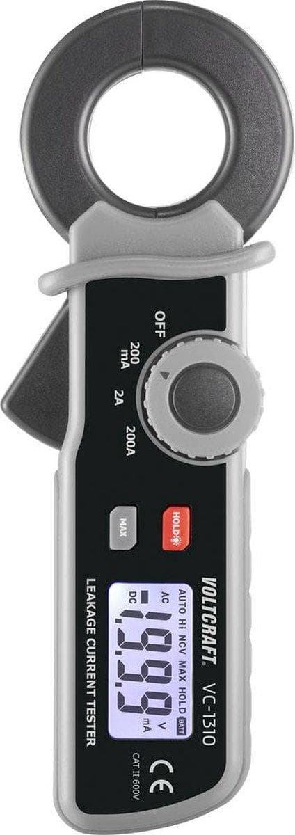 VOLTCRAFT VC-11840870 Clamp Meter Digital CAT II 600 V Näyttö (määrät): 1999