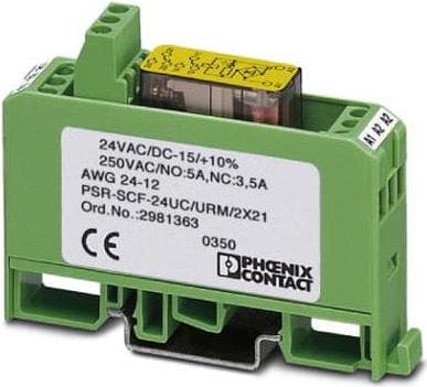 Phoenix Contact 2981363 - 250 V - 50 A - -20 - 50 °C - 17,5 x 60,5 x 75 mm - 61,82 g (2981363)