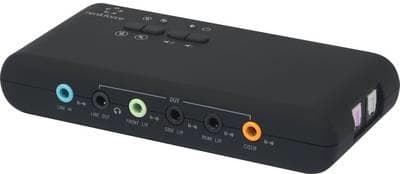 Renkforce RF-4355800 ljudkort 7.1 kanaler USB (RF-4355800)