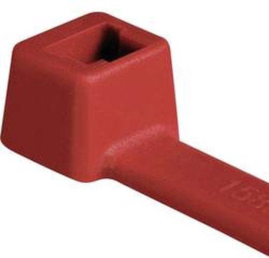 Hellerman Tyton 116-01812. Længde: 10 cm Bredde: 2,5 mm Højde: 1 mm Antal pr. pakke: 100 stk. (116-01812)