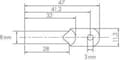 Miniatyrbild 3 av 4: H-Tronic TS 125 Temperaturbrytare -55 - 125 °C 3000 W