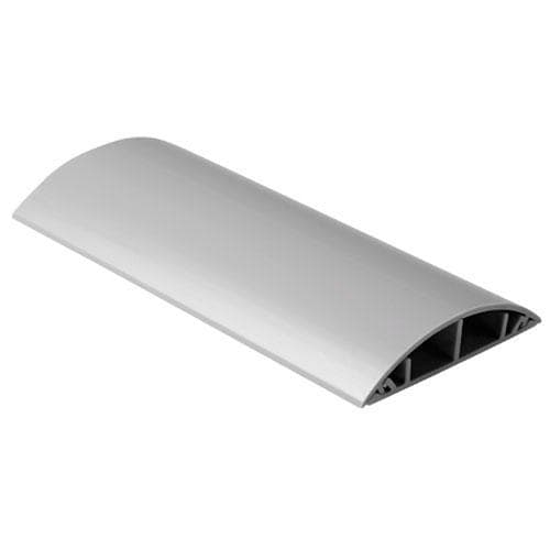 ACT Ledningskanal rund type PVC 50 mm. Bredde: 50 mm Kabelkanal 50 mm pvc grå 2,0m (CT4000)