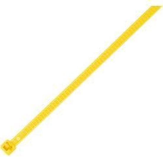 HellermannTyton genåbningsbinder LR55 (L x B) 195 x 4,7 mm LR55R-PA66-YE-Q1 Farve: Gul 25 stk. HellermannTyton (115-00004)