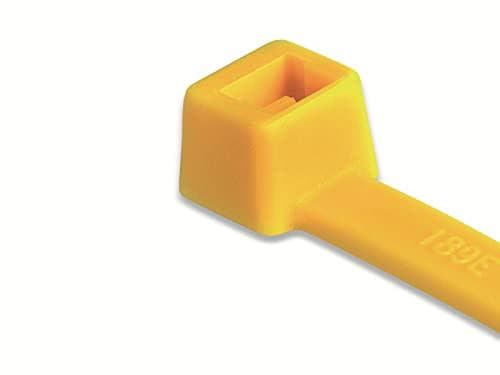 HellermannTyton T30R-PA66-YE Johdinsiteet 150 x 3,5 mm 100 kpl pakkaus