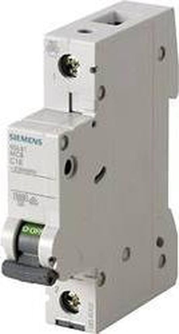 Siemens 5SL6106-7 Strømafbryder 1-polet 6 A 230 V, 400 V