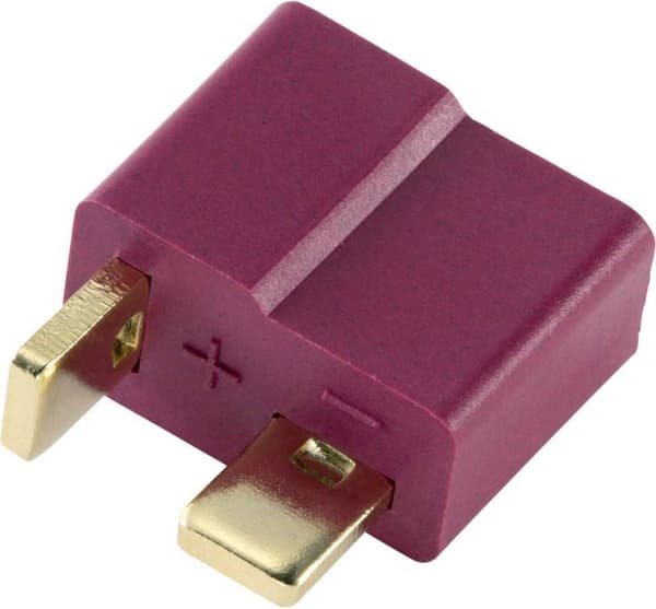 Reely 1399715 Batteripakke fatning T-stik system Forgyldt 20 stk.