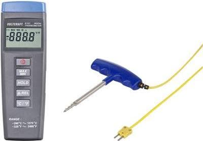 VOLTCRAFT K101 + TP 301 Temperaturmåler -200 til +1370 °C Føler type K