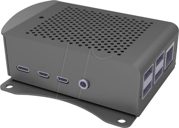 Joy-it rb-alucasep4+06 SBC-kotelo sopii (kehityssarjat): Raspberry Pi asennuslevyllä