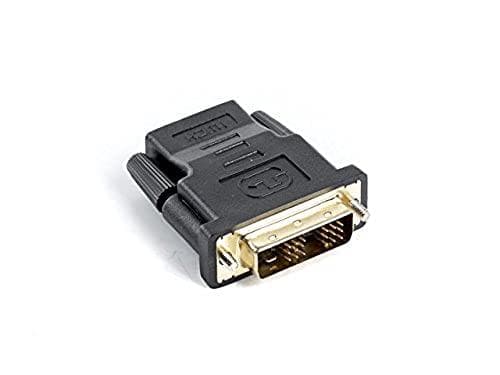 Lanberg/0013 BK HDMI-A hun til DVI-D (18+1 ben) adapter – sort