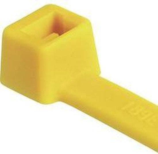 Hellermann Tyton 116-01814 Polyamid Gul 100 stk. Kabelbindere (116-01814)