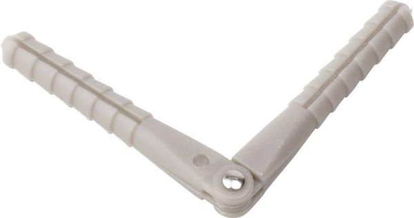 Stifthængsel Rund plastikrulle (Ø xl) 4,5 mm x 67 mm 5 stk.