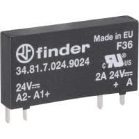 Finder halvledartryckrelä, serie 34 34.81.7.024.8240 lastström 2 A kopplingsspänning 230 V/AC (34.81.7.024.8240)