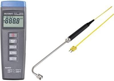 VOLTCRAFT K101 + TP 206 Temperaturmåler -200 til +1370 °C Føler type K