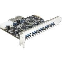 Delock PCI Express-kort > 5 x extern + 2 x intern USB 3.0 (89355)
