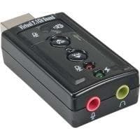 InLine - Ljudkort - 7.1 - USB2.0 - CMedia CM108 (33051C)