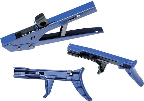 HellermannTyton MK20 Kabelbindetang Blå