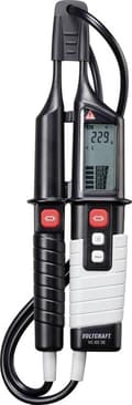 Pikkukuva 1 / 4: VOLTCRAFT VC-65 SE Kaksinapainen jännitetesteri CAT III 1000 V, CAT IV 600 V Akustinen, LCD, LED