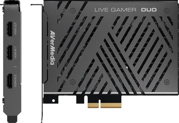 AVerMedia Live Gamer DUO Capture Card GC570D - Sort