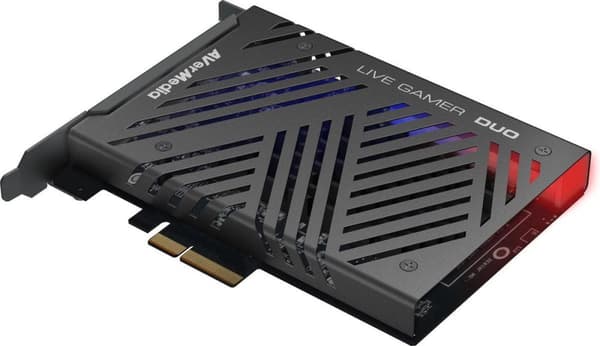 AVerMedia Live Gamer DUO Capture Card GC570D - Sort