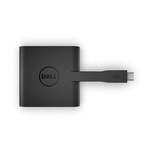 DELL YRPDK - USB Type-C - HDMI/VGA/Ethernet/USB 3.0 - Hane/Kvinna - Svart - Inspiron 5378 Inspiron 5578 Inspiron 7378 Inspiron 7579 Latitude 11 (5175)