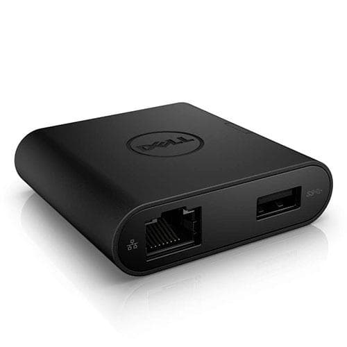 DELL YRPDK - USB Type-C - HDMI/VGA/Ethernet/USB 3.0 - Hane/Kvinna - Svart - Inspiron 5378 Inspiron 5578 Inspiron 7378 Inspiron 7579 Latitude 11 (5175)