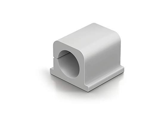 DURABLE CAVOLINE CLIP PRO 2 - Kabelclips - Grå (pakke med 4) (504310)