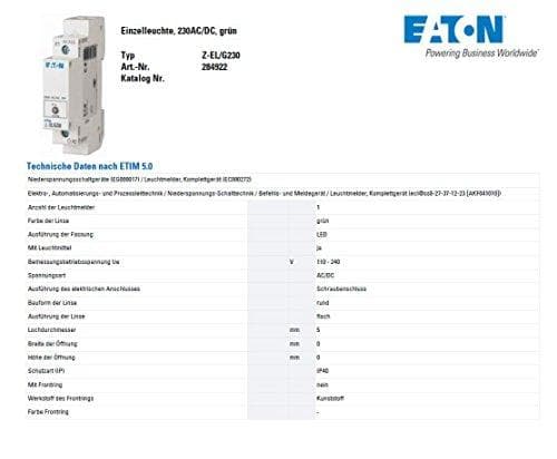 Eaton (installation påkrævet) Kontrol-LED Z El/G230 Sensor Modular 4015082849221