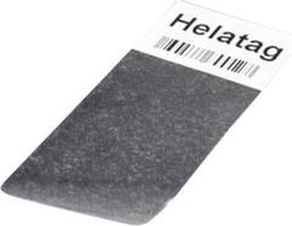 Hellermann Tyton 594-81104 tulostintarra Läpinäkyvä, valkoinen Tarratulostintarra