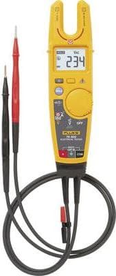 Fluken sähkötesti - musta - harmaa - punainen - keltainen - LCD - 1,78 cm - painikkeet - kellotaulu - -10 - 50 °C - -30 - 60 °C (4910322)