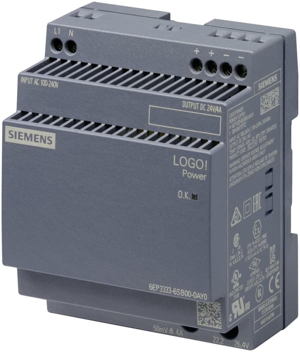 Siemens 6EP3333-6SB00-0AY0 PLC Power Modul Flerfarvet