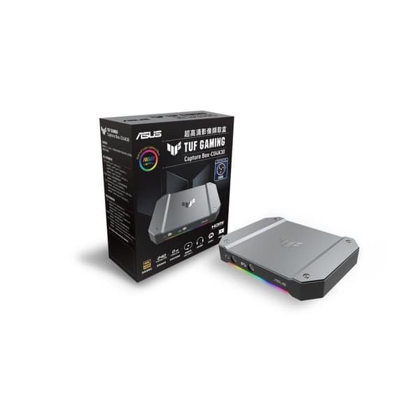 ASUS TUF GAMING CAPTURE BOX-CU4K30 - Videokaappaussovitin - USB-C 3.2 Gen 1