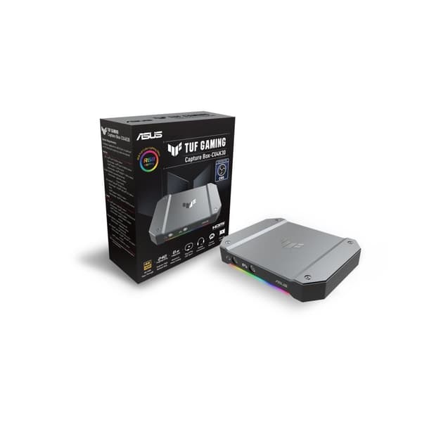 ASUS TUF GAMING CAPTURE BOX-CU4K30 - Videokaappaussovitin - USB-C 3.2 Gen 1