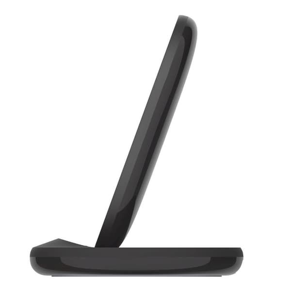 Belkin BOOST↑CHARGE - 15W trådløs opladningsstander - med Quick Charge™ 3.0 24W vægoplader - Sort