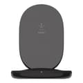 Miniatyrbillede 2 af 5: Belkin BOOST↑CHARGE - 15W trådløs opladningsstander - med Quick Charge™ 3.0 24W vægoplader - Sort