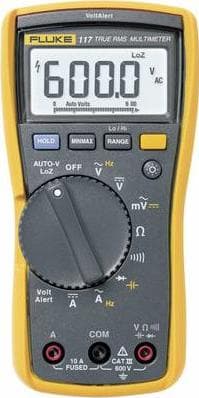 Fluke 117 multimeter digitalt multimeter CAT III 600V (2583647)
