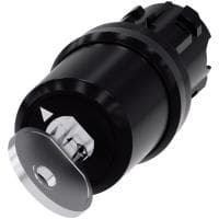 Siemens avainkytkin eturengas muovi musta 1 x 50 ° SIRIUS ACT 3SU1000-5BF11-0AA0 1 kpl (3SU1000-5BF11-0AA0)