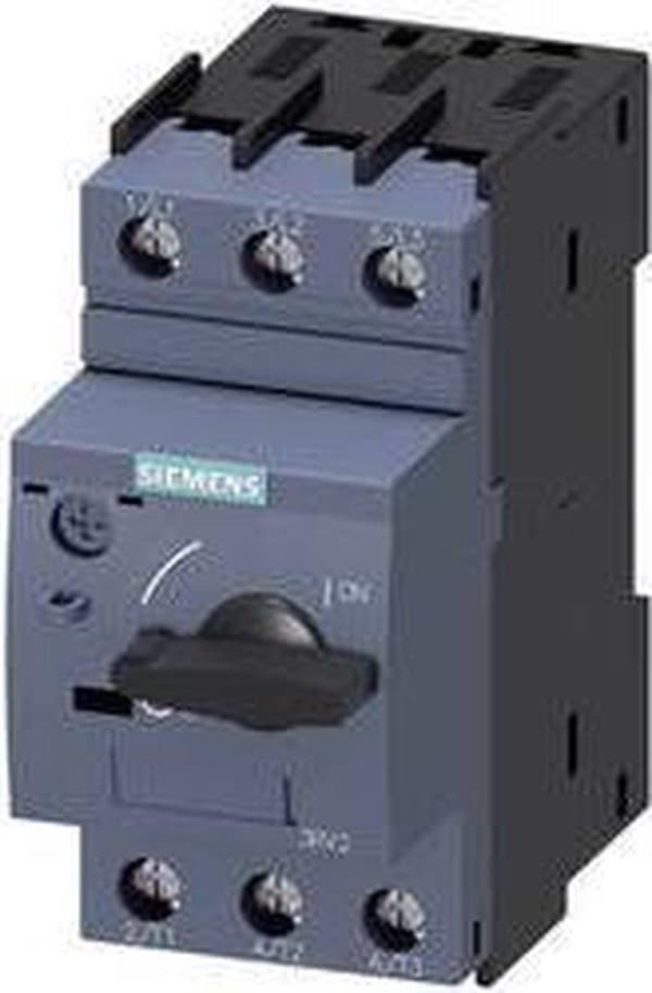 Siemens 3RV20110JA10 Katkaisija 1 kpl Säätöalue (virta): 0,7 - 1 A Kytkentäjännite (max.): 690 V/AC (LxKxS) 45 x 97 x 97 mm