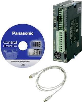 Panasonic PLC Starter Kit PLC Starter Kit KITAFP0RC14RS 24 V/DC (KITAFP0RC14RS)