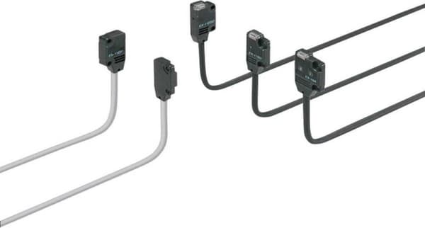 Panasonic Oneway ljusbarriär EX13EAPN EX13EAPN Sidotyp Ljuskoppling 12 - 24 V/DC 1 st.
