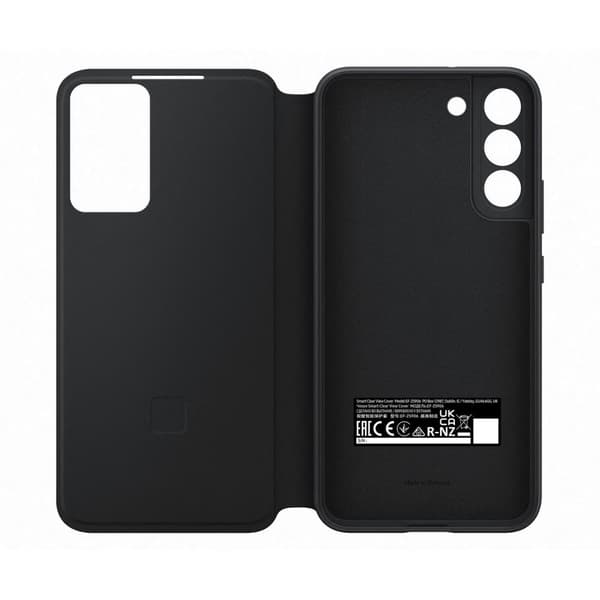 Samsung Smart Clear View Fodral - Samsung Galaxy S22 Plus - Svart