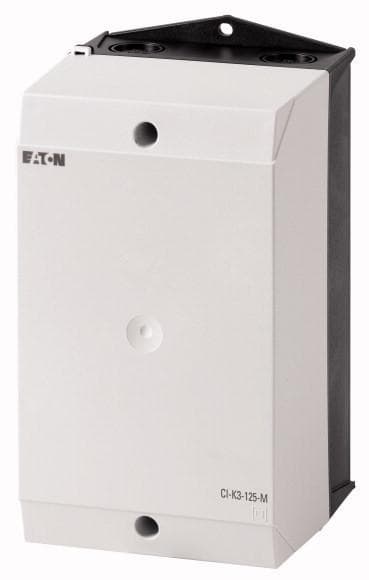 Eaton tomt hus til DIN-skinnemontering (B x H x D) 120 x 200 x 125 mm lysegrå (RAL 7035), sort (RAL 9005) CI-K (206895)